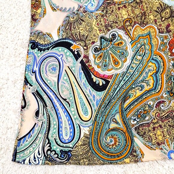 Umgee Brand Dress Paisley Print Size Medium - Picture 9 of 12